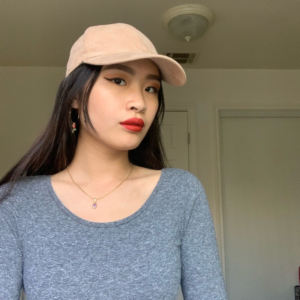Nude Pink Cap